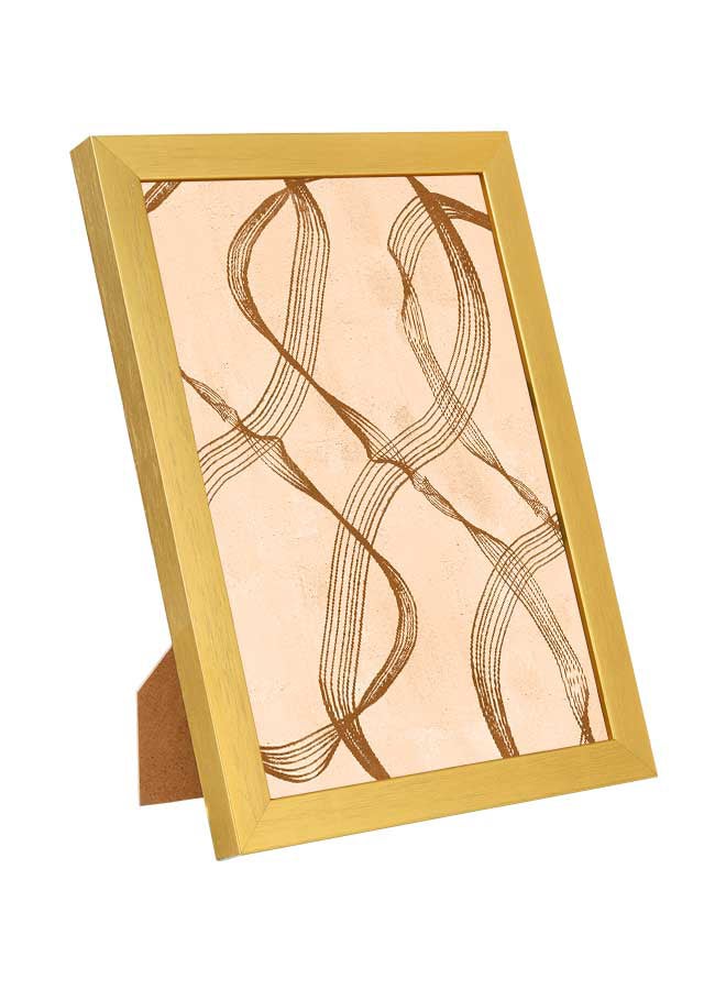 LOWHA Abstract Poster 20 Printed Wall Art With Wooden Frame Multicolour 23x33cm  - Image 1