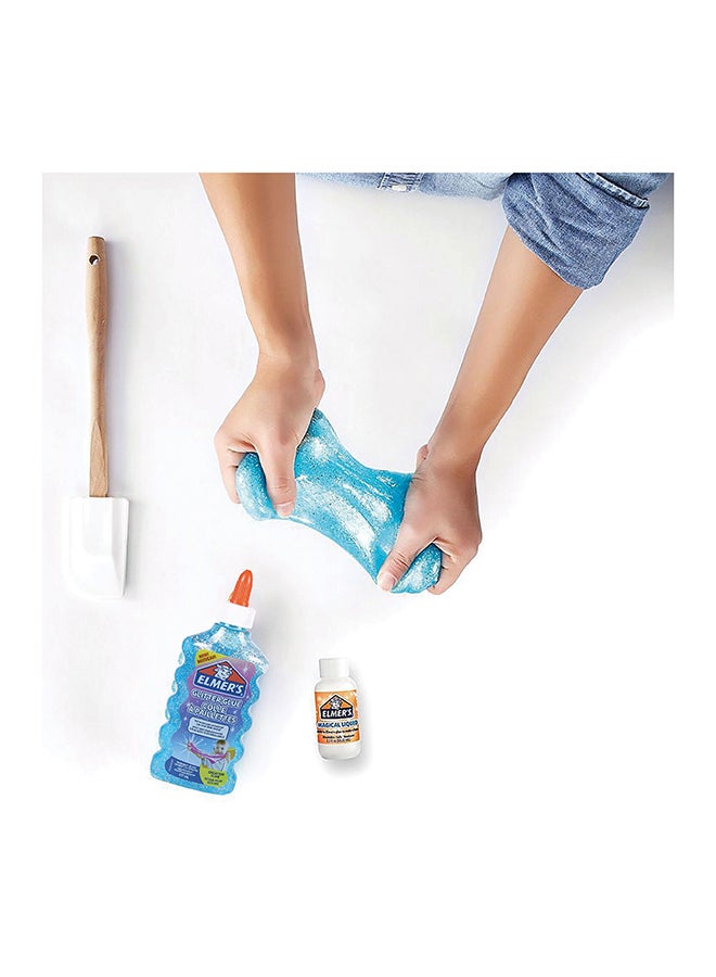 إلميرز Glitter Glue Washable Blue 177ml  - Image 5