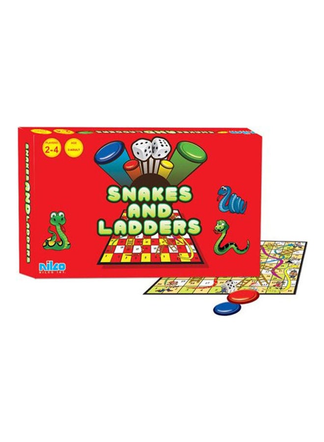 NILCO Snakes & Ladders Board Game