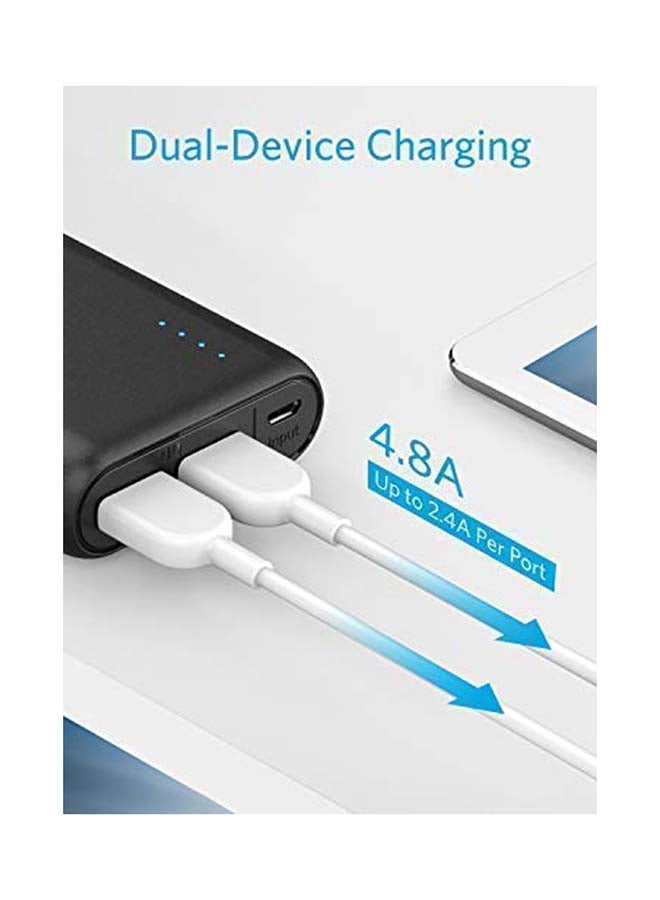 Anker - Power Bank Anker PowerCore 20100mAh - Ultra High Capacity Portable Charger with 4.8A Output and PowerIQ Technology, External Battery Pack for iPhone, iPad & Samsung Galaxy & More Black - Image 1