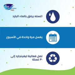 فاين جارد قناع الوجه كومفورت كيدز أزرق صغير إصدار محدود - قطعة واحدة  - Image 5