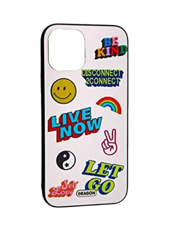 Dragon Back Cover Hard Slim Creative Case Live Now Desing For Iphone 12- 12 Pro Multicolour 