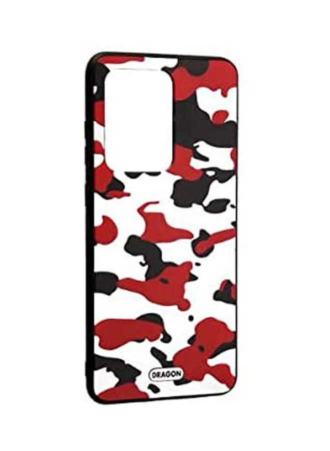 دراجون Back Cover Hard Slim Creative Case Camouflag Desing For Samsung Galaxy S11- S20 Plus Multicolour