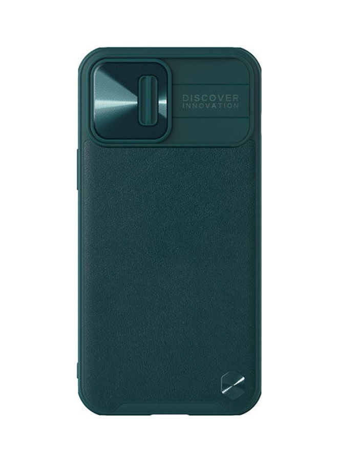 Nillkin CamShield Leather Case For Iphone 13 Pro Max Green
