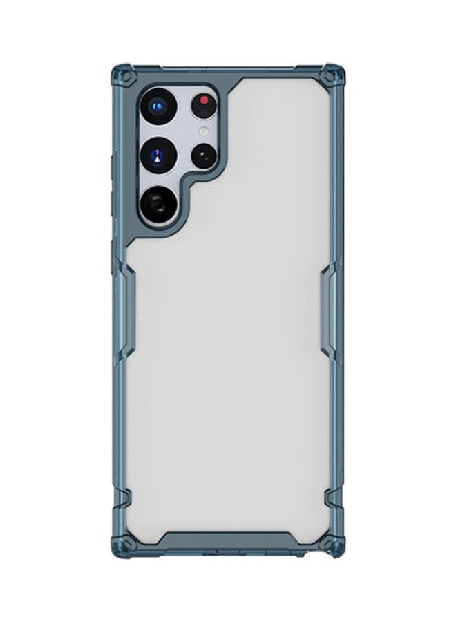 Nillkin Nature TPU Pro Case For Samsung Galaxy S22 Ultra Blue