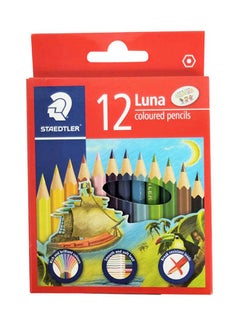 STAEDTLER 12-Piece Luna Short Pencil Set Multicolour 