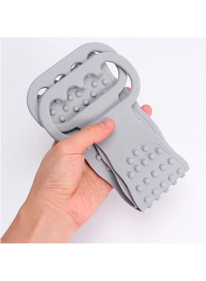 Silicone Back Scrubber Strap Grey 150grams - Image 2