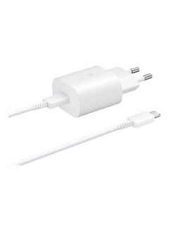 Samsung PD Adapter With USB-C to USB-C Cable White  - Image 1