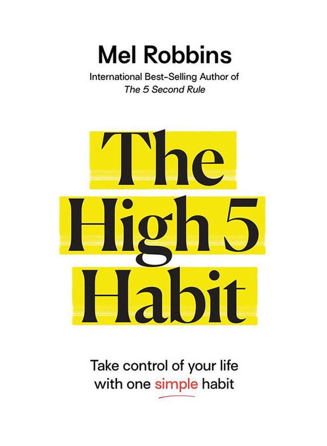 High 5 Habit Take Control Of Paperback English by Mel Robbins - 44467 