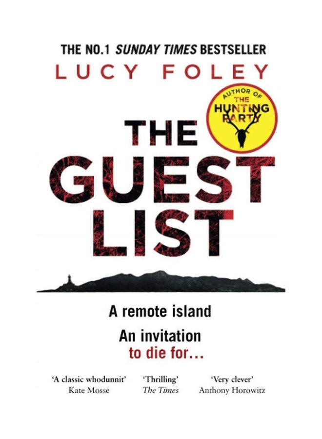 Guest List Paperback English by Lucy Foley 