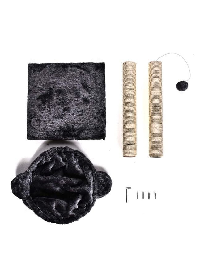 موكا أداة خدش للقطط رمادي 18.5x18.9x15بوصة - Image 3