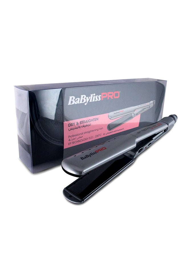 babyliss Hair Straightener Black/Silver/White  - Image 1