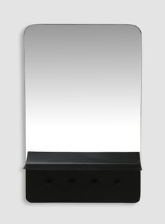 Wall Mirror Unique Luxury Quality Material For The Perfect Stylish Home SAS32B Black L38 X D13 X H60cm