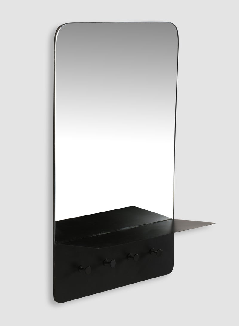 Switch - Wall Mirror Unique Luxury Quality Material For The Perfect Stylish Home SAS32B Black L38 X D13 X H60cm - Image 1