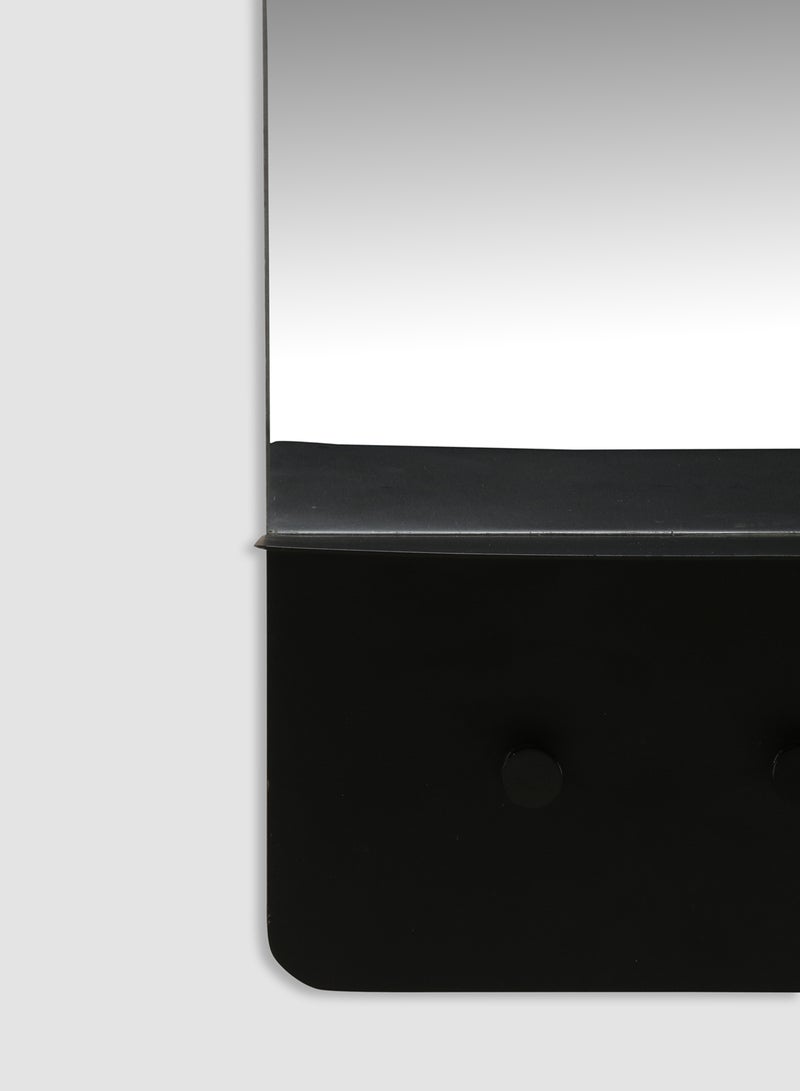 Switch - Wall Mirror Unique Luxury Quality Material For The Perfect Stylish Home SAS32B Black L38 X D13 X H60cm - Image 1