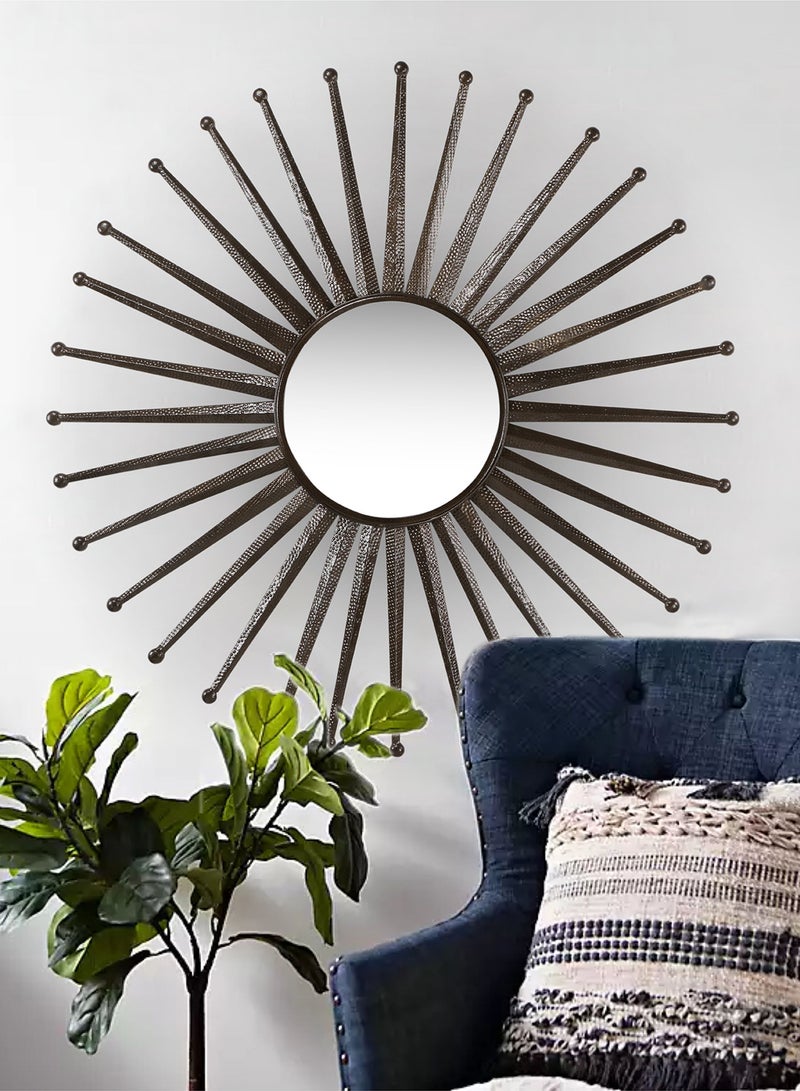 Modern Design Wall Mirror Unique Luxury Quality Material For The Perfect Stylish Home CCM12705 Gold L123.5 x H123cm - v1644242321/N45964940A_1