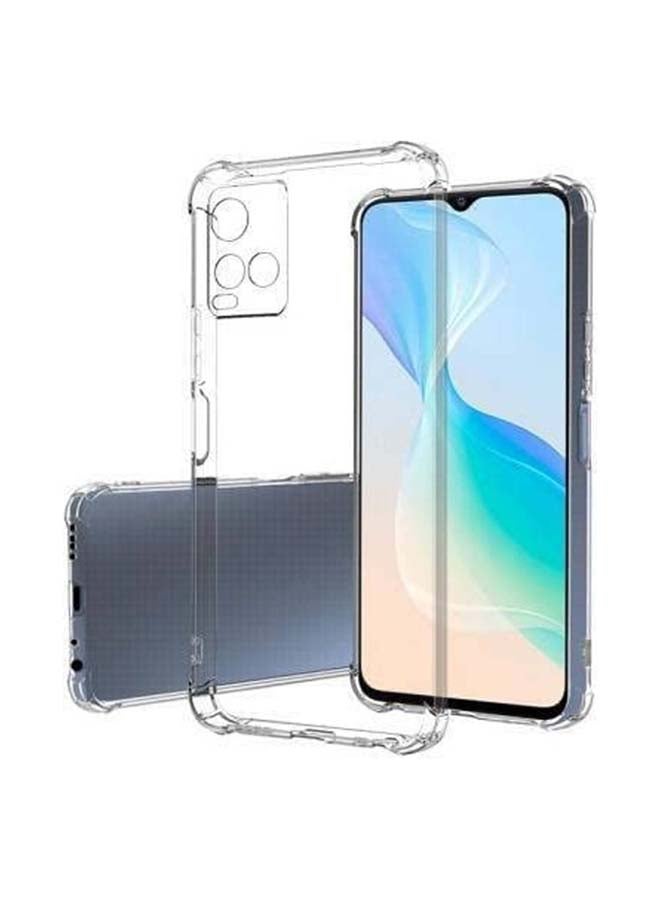 Muzz Transparent Airbag Shockproof Case For VIVO Y33S / Y21 Clear  - Image 5