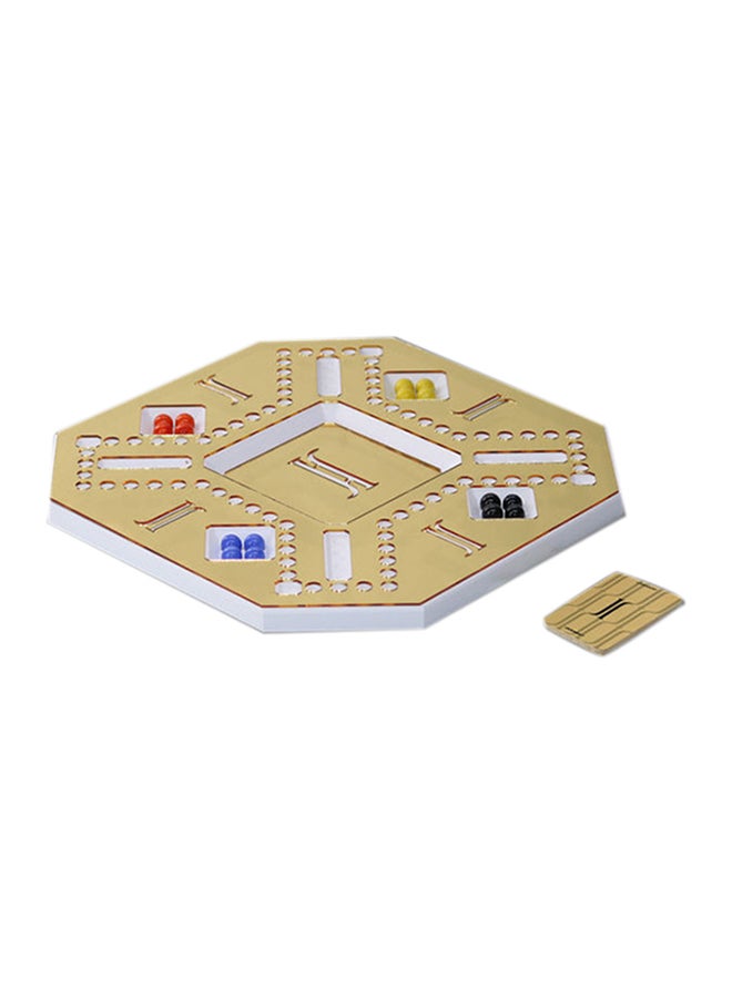 Jackaroo Gold Edition White Board Game 40 x 40x2.6cm - Image 1