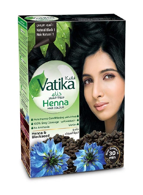 Natural Black Henna Hair Color Natural Black 60grams