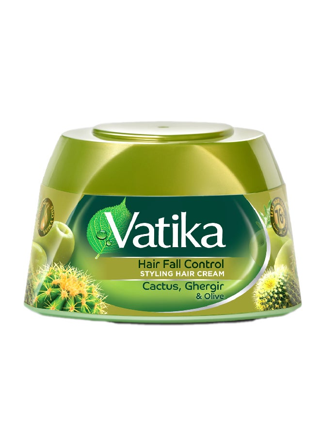 Dabur - Hair Fall Control Styling Hair Cream Enriched With Cactus Ghergir And Olive 140ml - Image 1