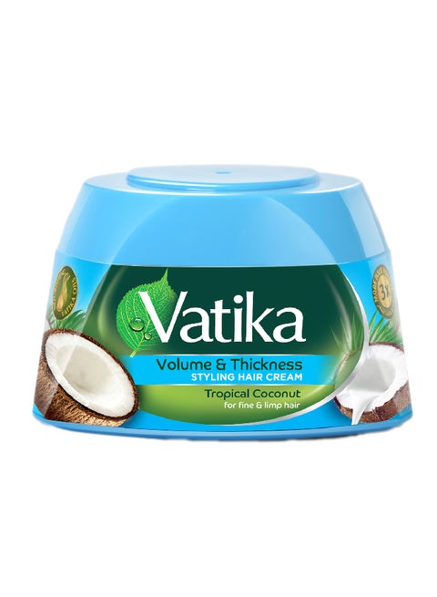 Tropical Coconut Styling Hair Cream Volume And Thickness For Fine And Limp Hair 140ml