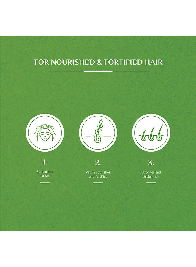 VATIKA Hair Fall Control Shampoo Enriched With Cactus And Gergir For Weak Hair 400ml  - Image 4