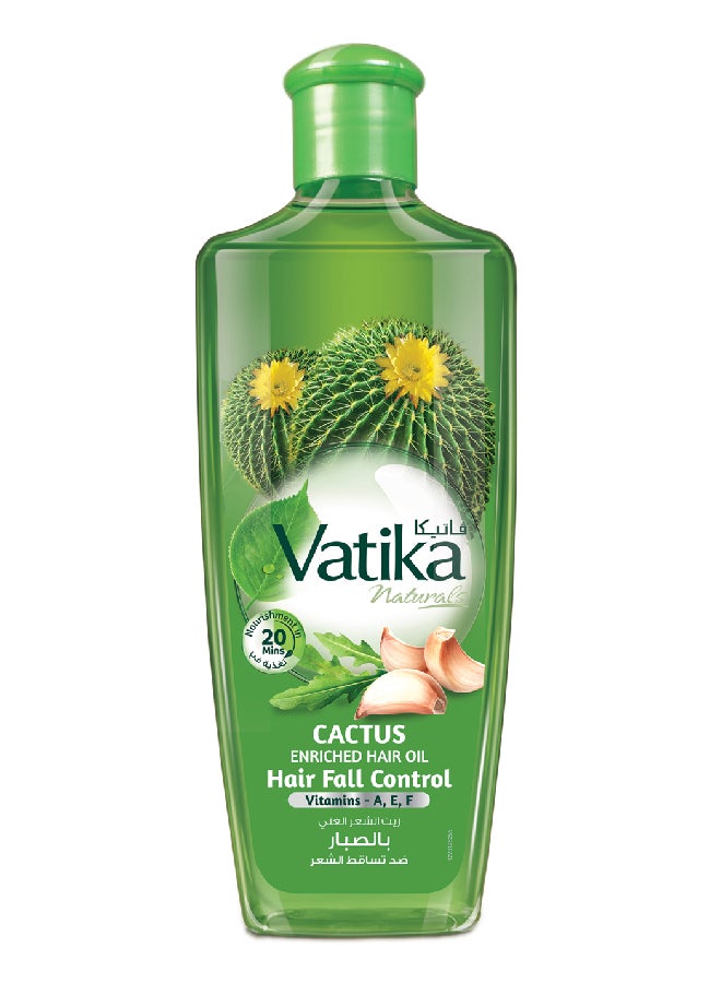 VATIKA Cactus Enriched Hair Oil Antibreakage 300ml - Image 1
