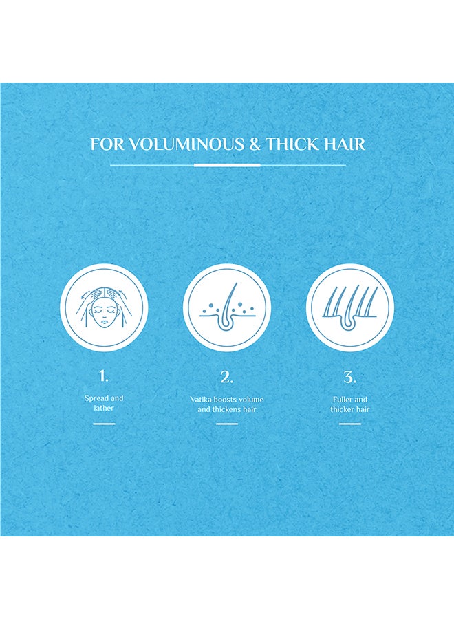 Dabur Volume And Thickness Shampoo Enriched With Coconut And Castor For Thin And Limp Hair 400ml - Image 5