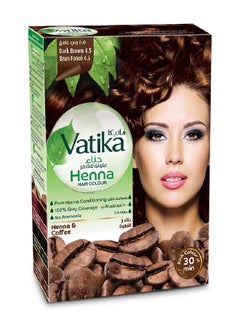 Dark Brown Henna Hair Color 100% Grey Coverage No Ammonia 4.5 Dark Brown 60grams - v1644303300/N33648038A_1