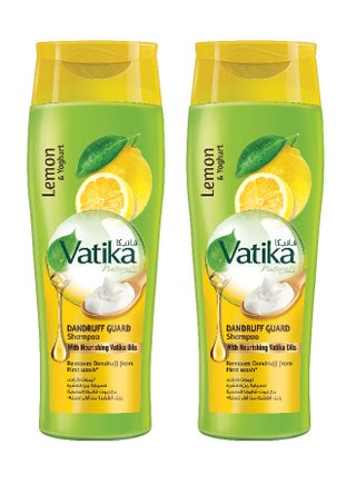 Dandruff Guard Shampoo Enriched With Lemon And Yoghurt 2 x 400ml - v1644303301/N32529152A_1