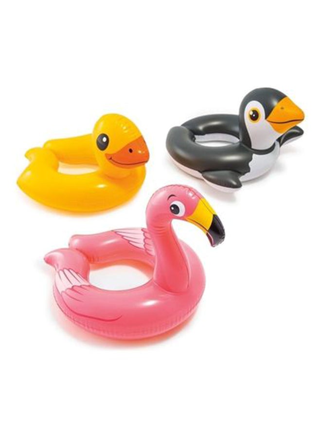 INTEX 1 Piece Animal Split Rings Assorted Style May Vary 15.59x43.26x0cm - Image 1