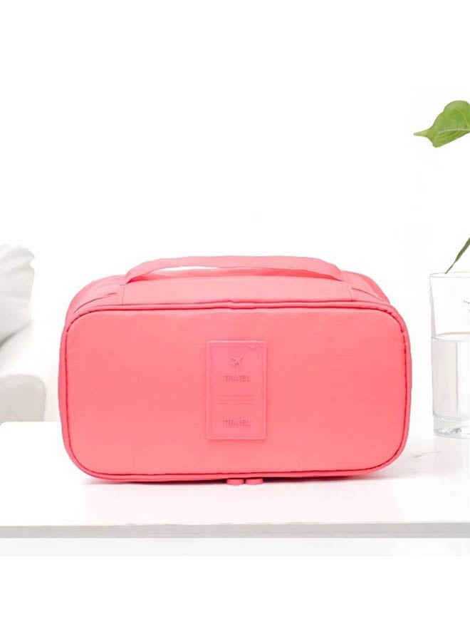 Underwear And Bra Organizer Bag Pink Medium