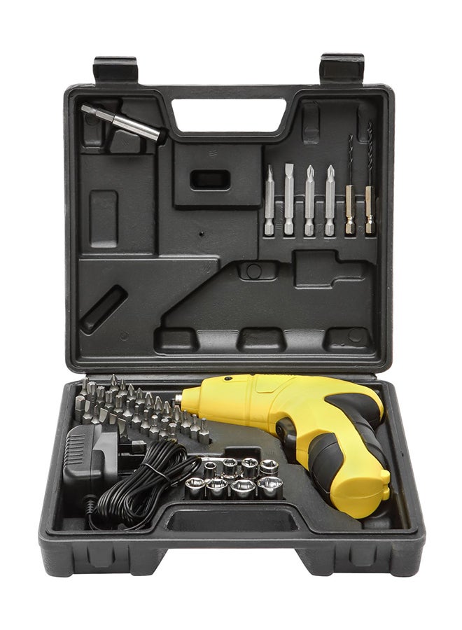 Yonovo 45-Piece 3.6V Cordless Screwdriver Multicolour  - Image 1