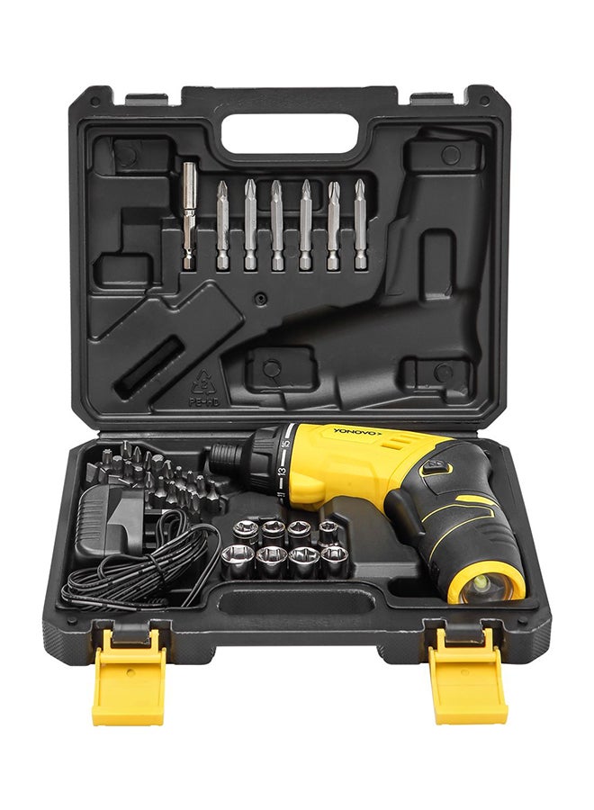 Yonovo 43-Piece 3.6V Cordless Screwdriver Multicolour  - Image 1