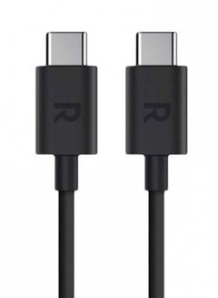 Type C To Type C Charging Cable Black