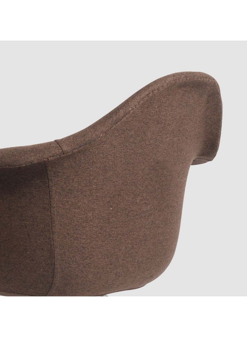 Dining Chair In Brown Size 61.5 X 62.5 X 79.5 Brown 61.5*62.5*79.5cm