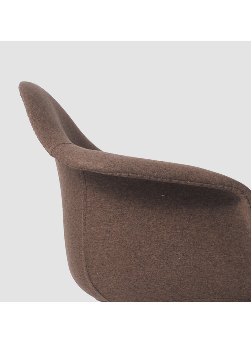 Dining Chair In Brown Size 61.5 X 62.5 X 79.5 Brown 61.5*62.5*79.5cm