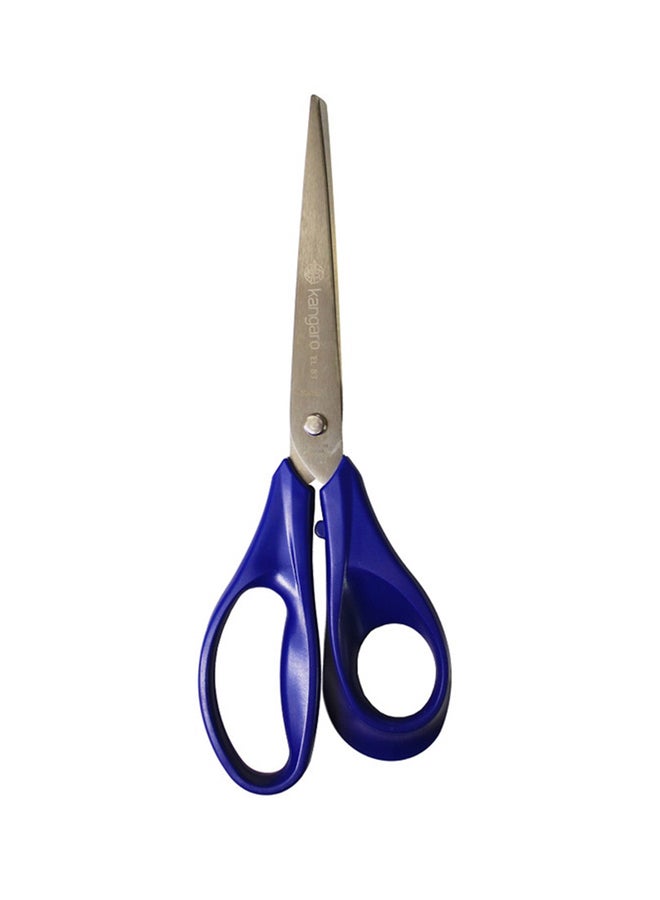 Kangaro Stainless Steel Office & Home Scissor Blue - Image 1