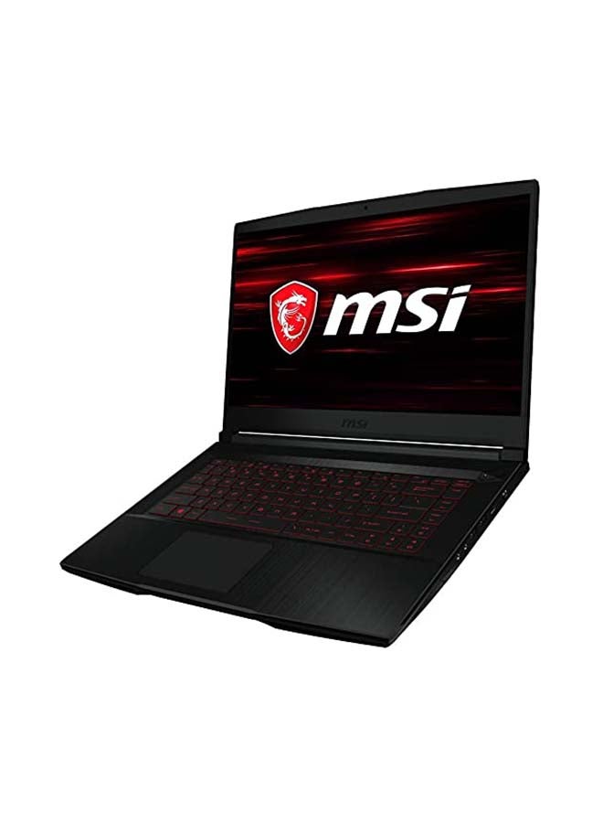 MSI - GF63 Thin 10SC Laptop With 15.6-Inch Display, Core i7-10750H Processor / 8GB RAM / 512GB SSD / 4GB NVIDIA GeForce GTX 1650 Max-Q Graphics / W10 Home / Arabic Black - Image 1