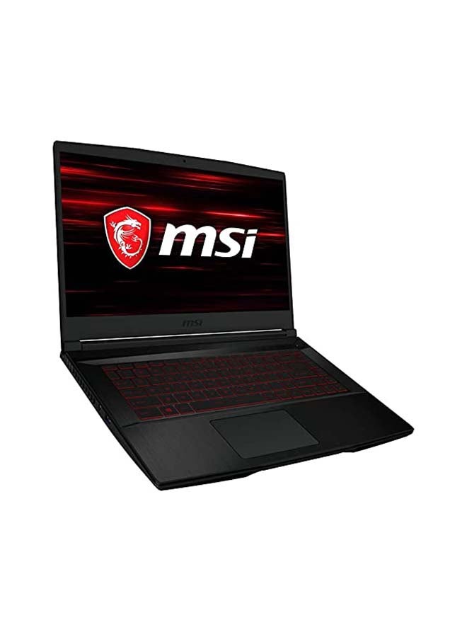 MSI - GF63 Thin 10SC Laptop With 15.6-Inch Display, Core i7-10750H Processor / 8GB RAM / 512GB SSD / 4GB NVIDIA GeForce GTX 1650 Max-Q Graphics / W10 Home / Arabic Black - Image 1