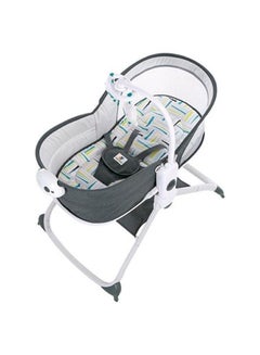 Mastela Baby Rocker Deluxe 6 In 1 Rocking Bassinet Multifunctional Bassinet For Newborn Boy Girl For The Age 0 To 12 Month  - Image 1