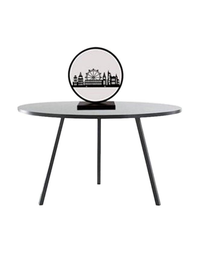 غطاء مصباح ديكور LED أسود/أبيض 40x30x10 سم - Image 2