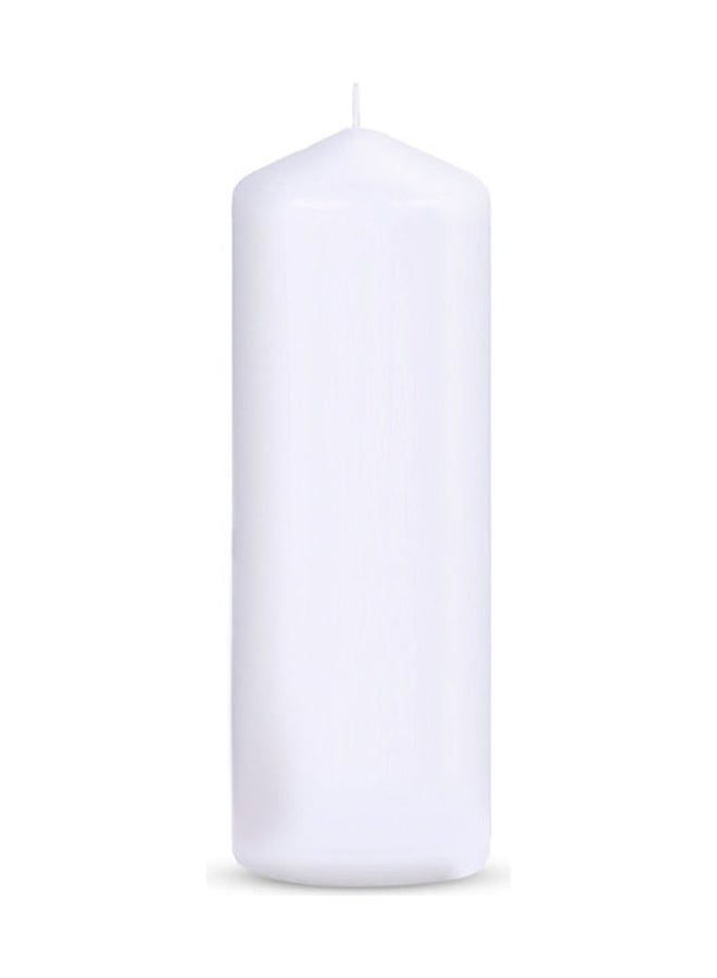 BADRA - 4-Piece Candle Set White 5x5x14cm - Image 1