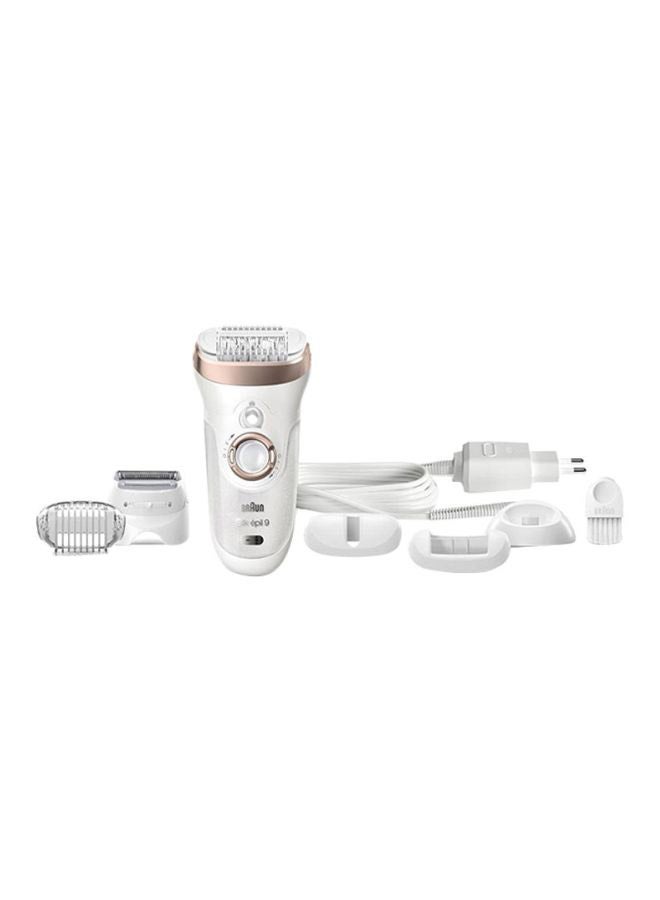 BRAUN - Silk-éPil 9 With 6 Extras White/Brown - Image 1