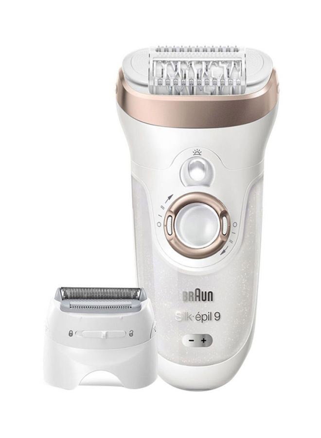 BRAUN - Silk-éPil 9 With 6 Extras White/Brown - Image 1