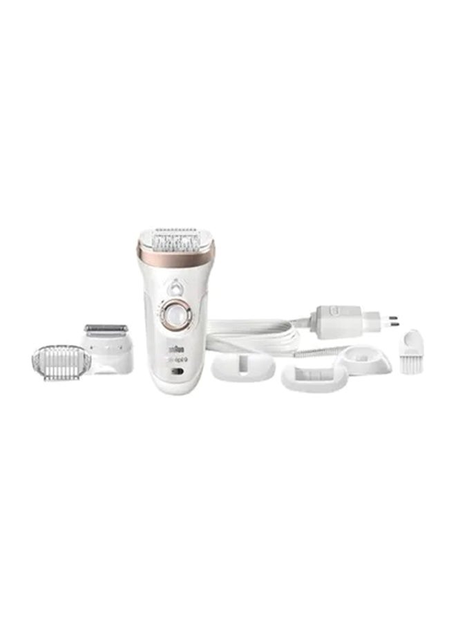 BRAUN - Silk-éPil 9 With 6 Extras White/Brown - Image 1