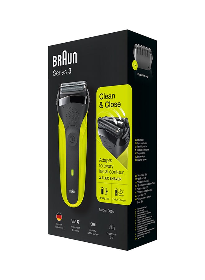 BRAUN Rechargeable Wet And Dry Electric Shaver 300S - Image 5