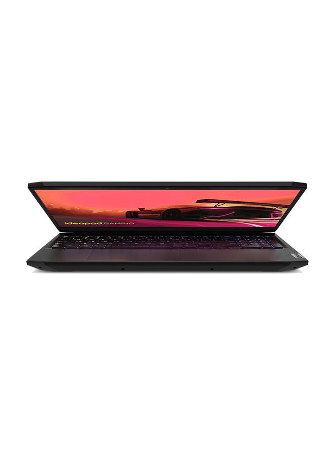 IdeaPad Gaming 3 Laptop With 15.6-Inch Full HD Display, AMD Ryzen 7 5800H Processor / 16GB RAM / 512GB SSD / 4GB NVIDIA GeForce GTX 1650 Graphics/Windows 11 Home English/Arabic Shadow Black