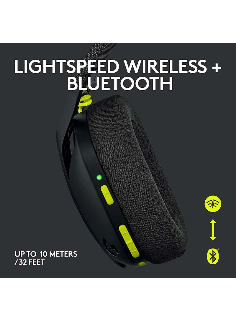 Logitech G435 Lightspeed Wireless Gaming Headset - Black  - Image 3