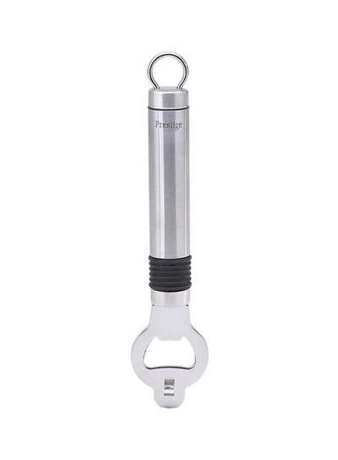 برستيج فتاحة زجاجات إيكو من الستانلس ستيل أسود/ فضي - Image 1